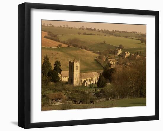 Naunton Village, Gloucestershire, the Cotswolds, England, United Kingdom-Peter Higgins-Framed Photographic Print