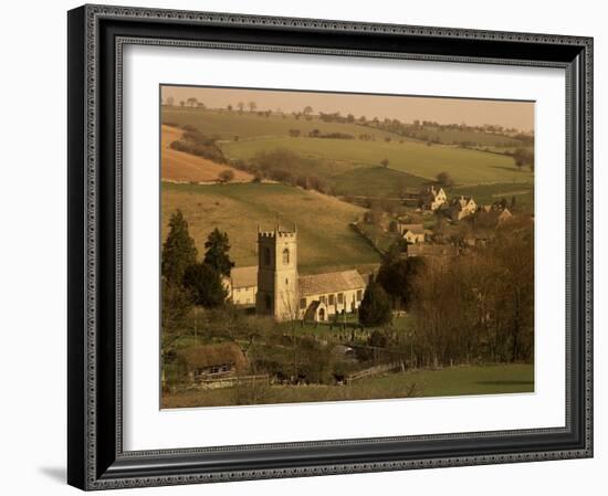 Naunton Village, Gloucestershire, the Cotswolds, England, United Kingdom-Peter Higgins-Framed Photographic Print