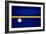 Nauru Flag Design with Wood Patterning - Flags of the World Series-Philippe Hugonnard-Framed Art Print