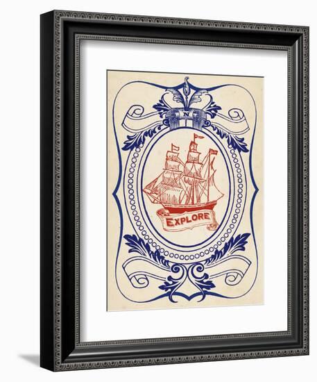 Nautical Advice 1-Z Studio-Framed Art Print