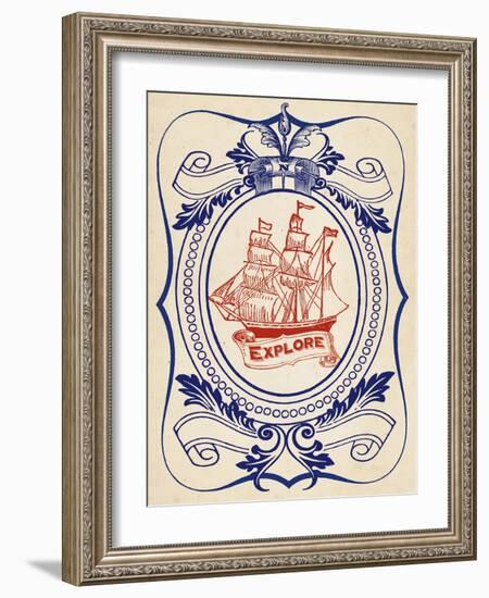 Nautical Advice 1-Z Studio-Framed Art Print