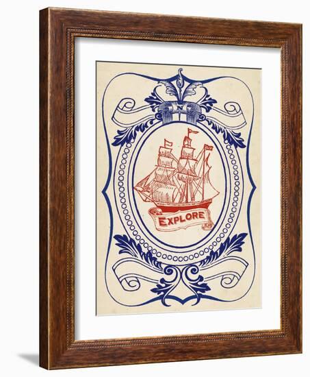 Nautical Advice 1-Z Studio-Framed Art Print