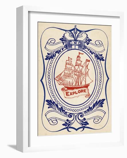 Nautical Advice 1-Z Studio-Framed Art Print