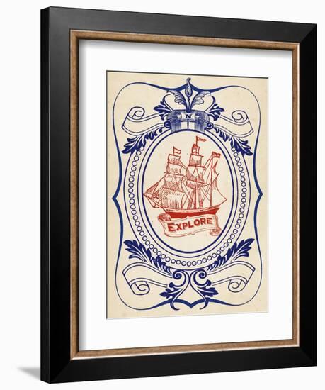 Nautical Advice 1-Z Studio-Framed Premium Giclee Print