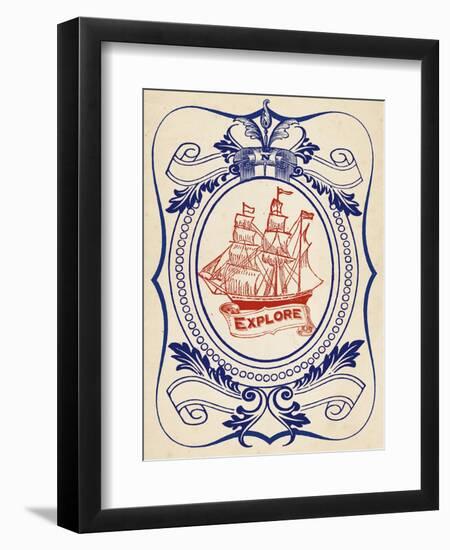 Nautical Advice 1-Z Studio-Framed Premium Giclee Print