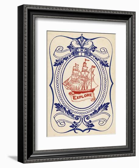 Nautical Advice 1-Z Studio-Framed Premium Giclee Print