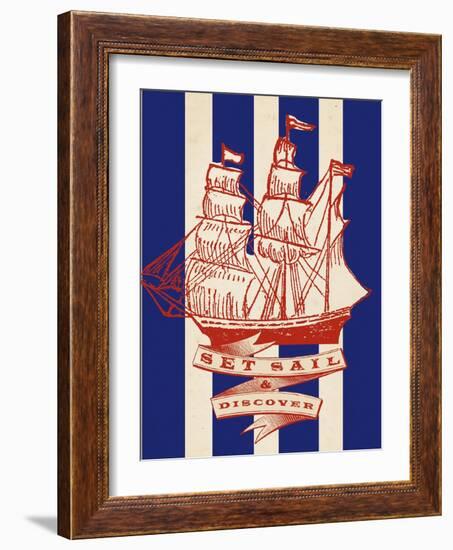 Nautical Advice 2-Z Studio-Framed Art Print