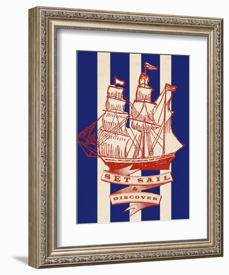 Nautical Advice 2-Z Studio-Framed Premium Giclee Print