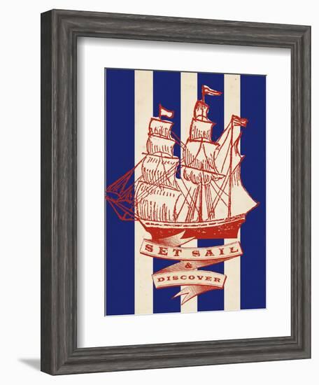 Nautical Advice 2-Z Studio-Framed Art Print