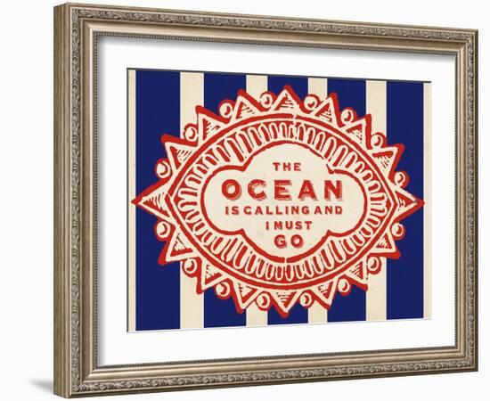 Nautical Advice 5-Z Studio-Framed Art Print