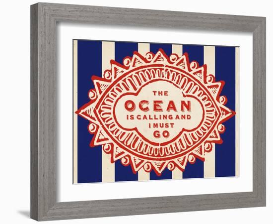 Nautical Advice 5-Z Studio-Framed Art Print