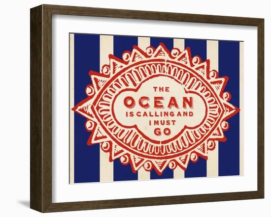 Nautical Advice 5-Z Studio-Framed Art Print