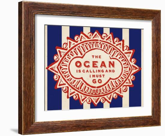 Nautical Advice 5-Z Studio-Framed Art Print