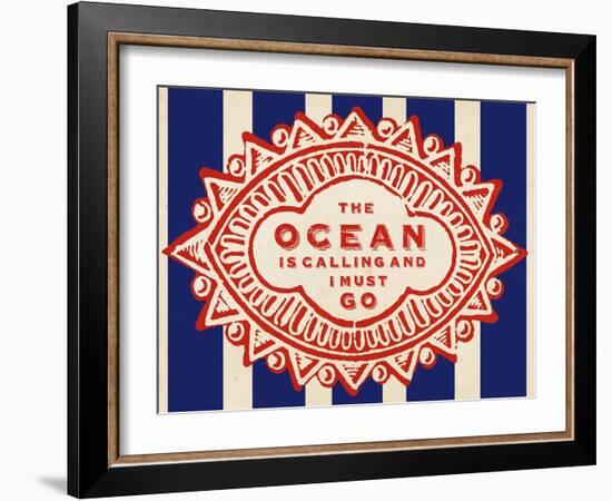 Nautical Advice 5-Z Studio-Framed Art Print