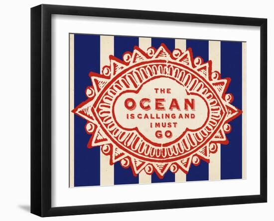 Nautical Advice 5-Z Studio-Framed Art Print