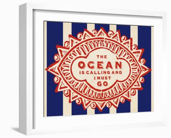 Nautical Advice 5-Z Studio-Framed Art Print