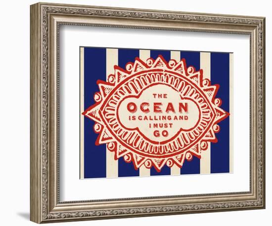 Nautical Advice 5-Z Studio-Framed Art Print