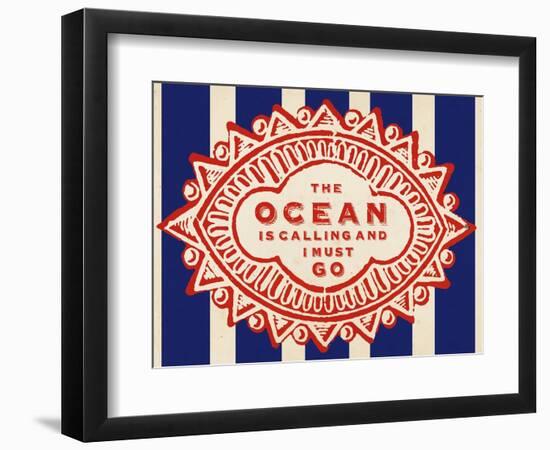 Nautical Advice 5-Z Studio-Framed Art Print