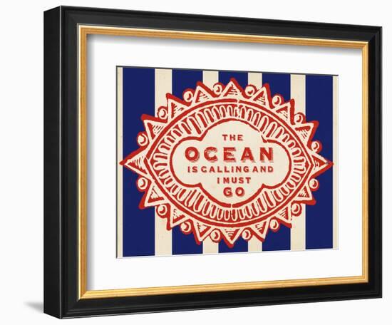 Nautical Advice 5-Z Studio-Framed Art Print