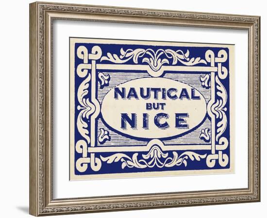 Nautical Advice 6-Z Studio-Framed Art Print