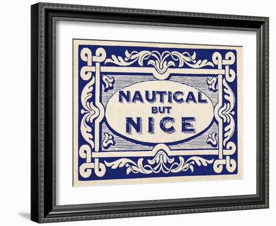 Nautical Advice 6-Z Studio-Framed Art Print