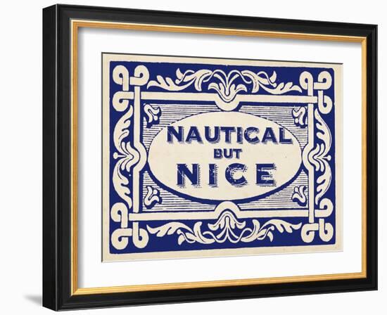 Nautical Advice 6-Z Studio-Framed Art Print