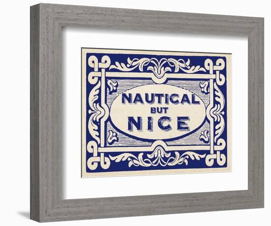 Nautical Advice 6-Z Studio-Framed Art Print