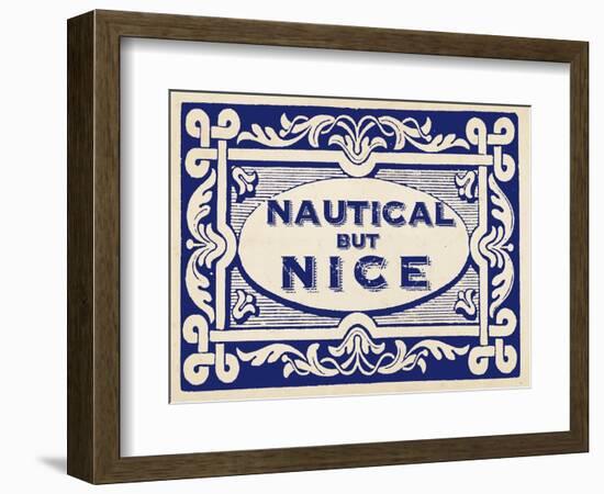 Nautical Advice 6-Z Studio-Framed Art Print