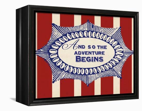 Nautical Advice 7-Z Studio-Framed Stretched Canvas