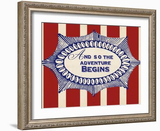 Nautical Advice 7-Z Studio-Framed Art Print