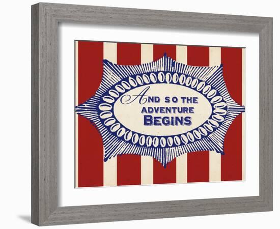 Nautical Advice 7-Z Studio-Framed Art Print