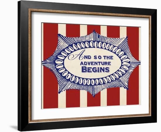 Nautical Advice 7-Z Studio-Framed Art Print