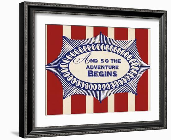 Nautical Advice 7-Z Studio-Framed Art Print