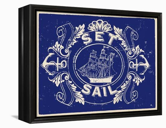 Nautical Advice 8-Z Studio-Framed Stretched Canvas