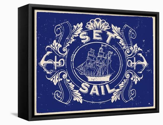 Nautical Advice 8-Z Studio-Framed Stretched Canvas