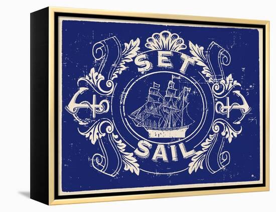 Nautical Advice 8-Z Studio-Framed Stretched Canvas