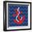 Nautical Anchor-N. Harbick-Framed Art Print