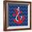 Nautical Anchor-N. Harbick-Framed Premium Giclee Print