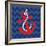 Nautical Anchor-N. Harbick-Framed Art Print