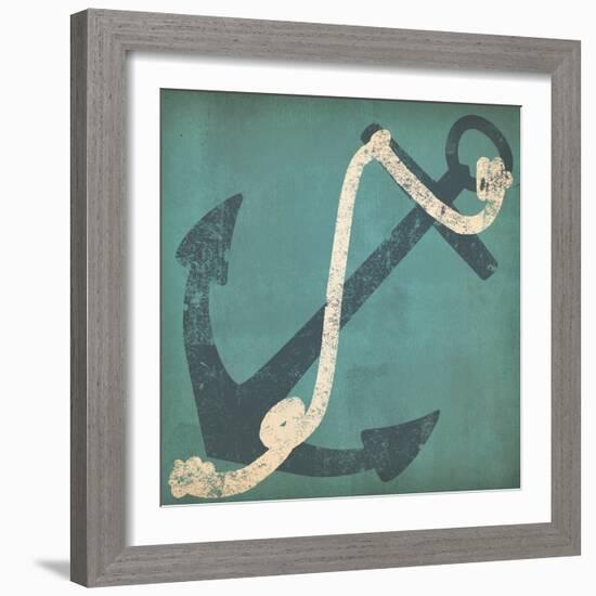 Nautical Anchor-Ryan Fowler-Framed Art Print