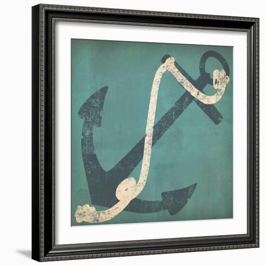 Nautical Anchor-Ryan Fowler-Framed Art Print