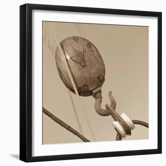 Nautical Aspect VI-Michael Kahn-Framed Art Print