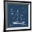 Nautical Blueprint II-The Vintage Collection-Framed Giclee Print