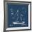 Nautical Blueprint II-The Vintage Collection-Framed Giclee Print