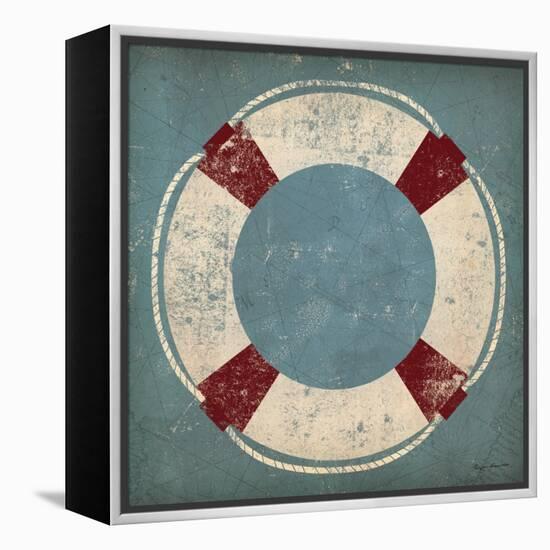 Nautical Buoy Blue-Ryan Fowler-Framed Stretched Canvas