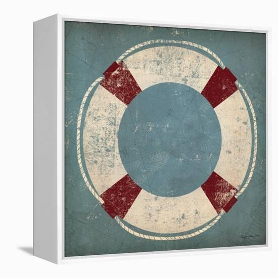 Nautical Buoy Blue-Ryan Fowler-Framed Stretched Canvas