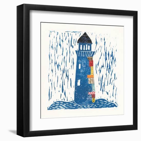 Nautical Collage II-Courtney Prahl-Framed Art Print