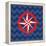 Nautical Compass-N. Harbick-Framed Stretched Canvas