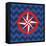 Nautical Compass-N. Harbick-Framed Stretched Canvas