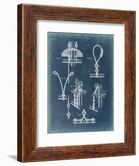 Nautical Detail Blueprint IV-Vision Studio-Framed Art Print